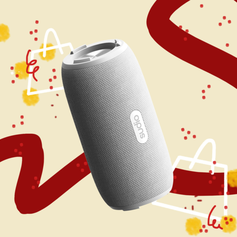 【美品•新品】sudio F5 PRO ワイヤレススピーカー　インテリア　バッグ Sudio F5 Pro Black - The Crowd Pleasing Portable Speaker