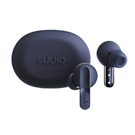 Sudio N3 Pro Midnight Navy The Noise Cancelling Day-to-Night Earbuds