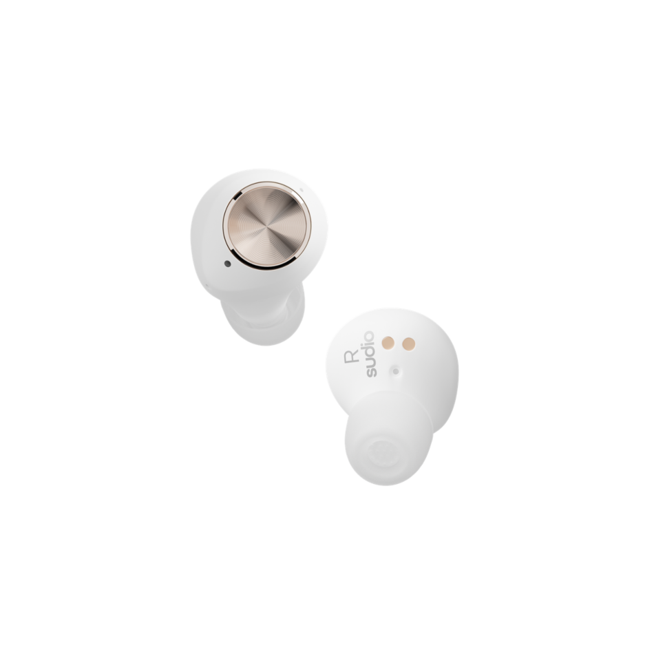 【未使用品・現品限り】Sudio T2 ワイヤレスイヤホン Sudio T2（ティーツー） ホワイト｜完全ワイヤレスイヤホン