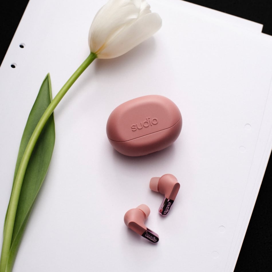 sudio N3 Pro ワイヤレスイヤホン ピンク Sudio N3 Pro ロゼピンク ノイキャン付き完全ワイヤレスイヤホン