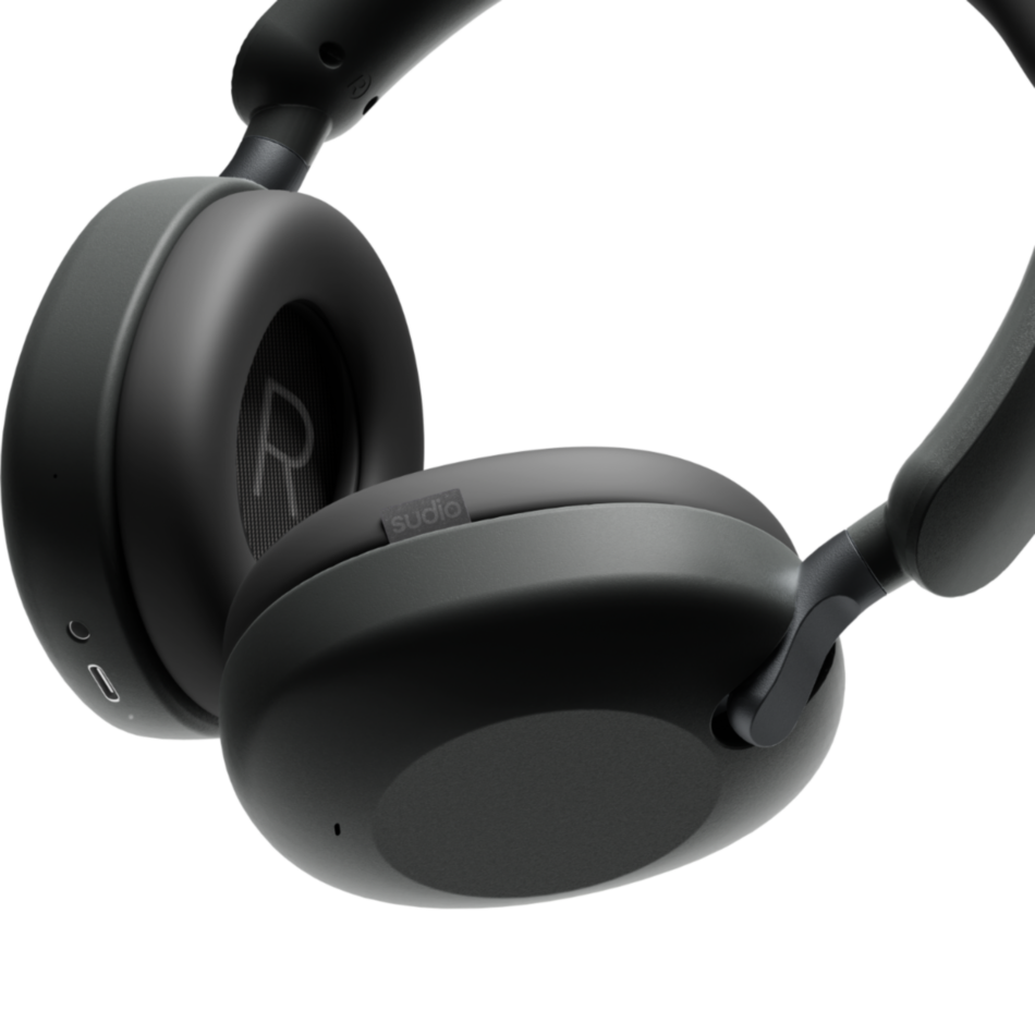 Sudio K2 Pro ブラック | 密閉型ハイブリッドアクティブノイズキャンセ