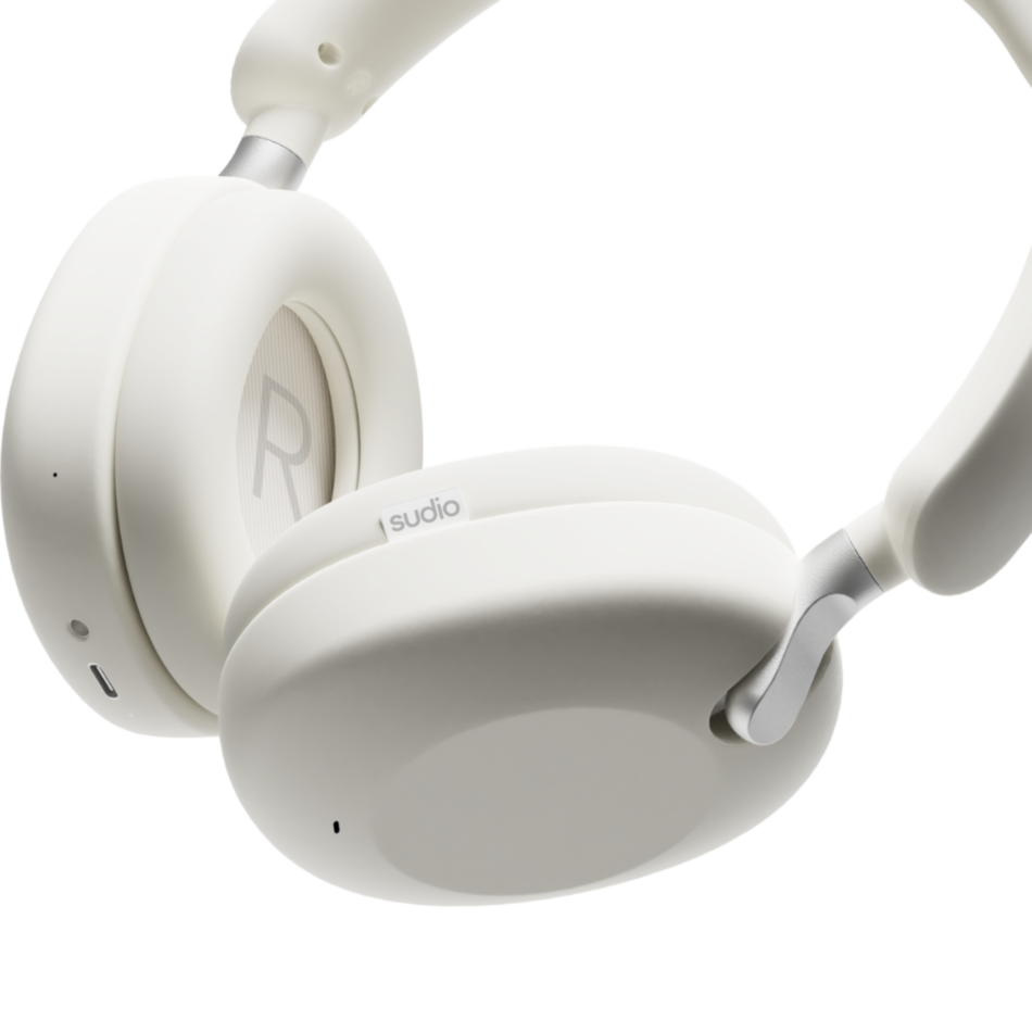 Sudio K2 Pro ホワイト | 密閉型ハイブリッドアクティブノイズキャンセ