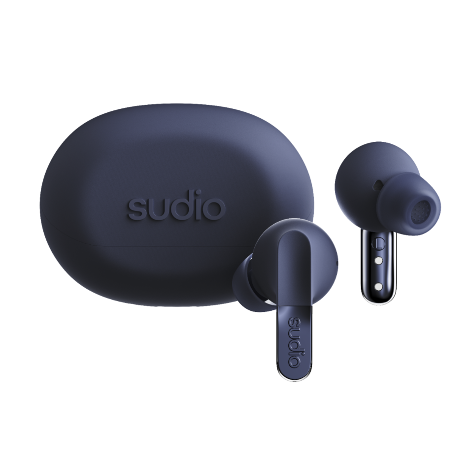 【新品】Sudio N3 Pro ワイヤレスイヤホン ミッドナイトブルー Sudio N3 Pro Midnight Navy The Noise Cancelling Day-to-Night