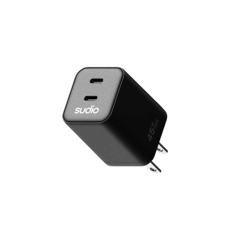 Sudio P2, Power Plug Type A (45W), Black