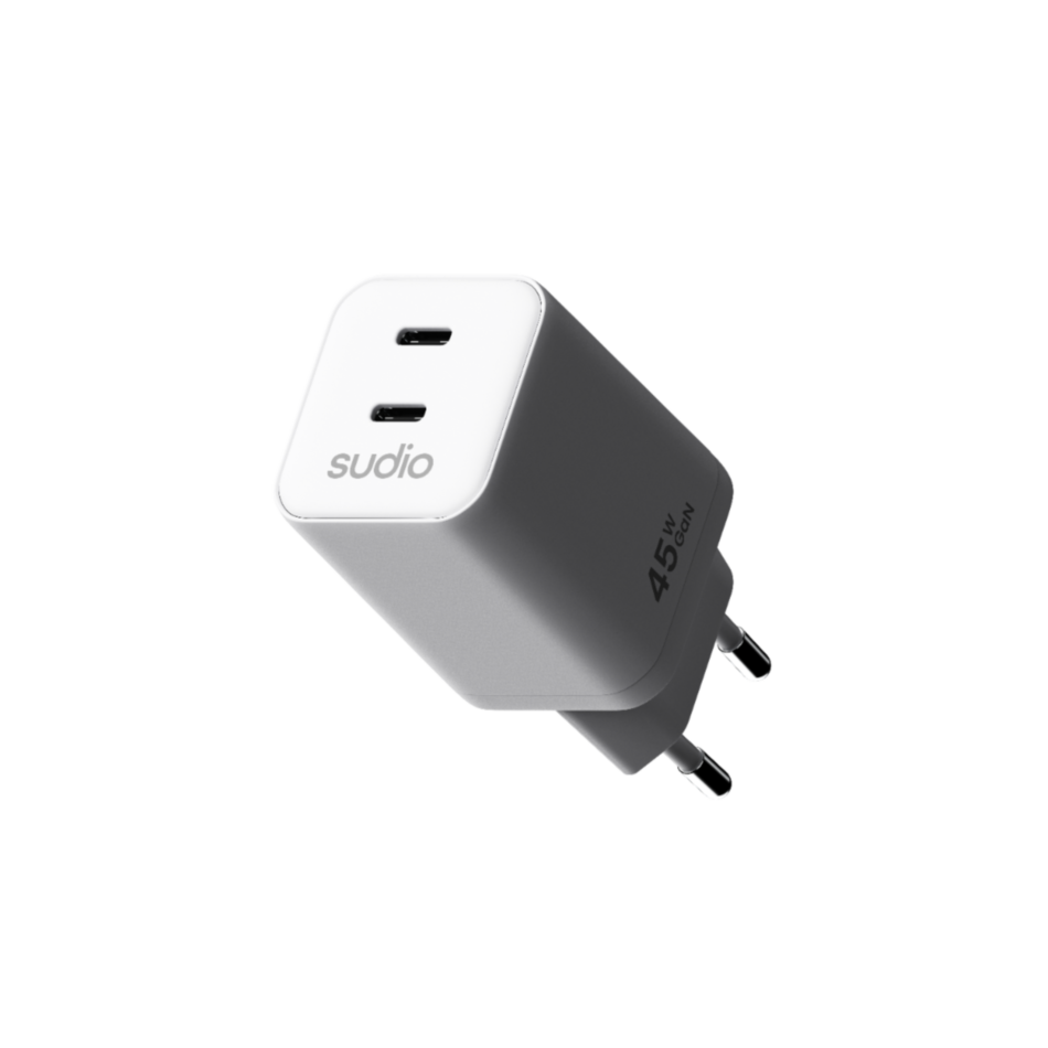 Sudio P2, Power Plug Type C (45W), White