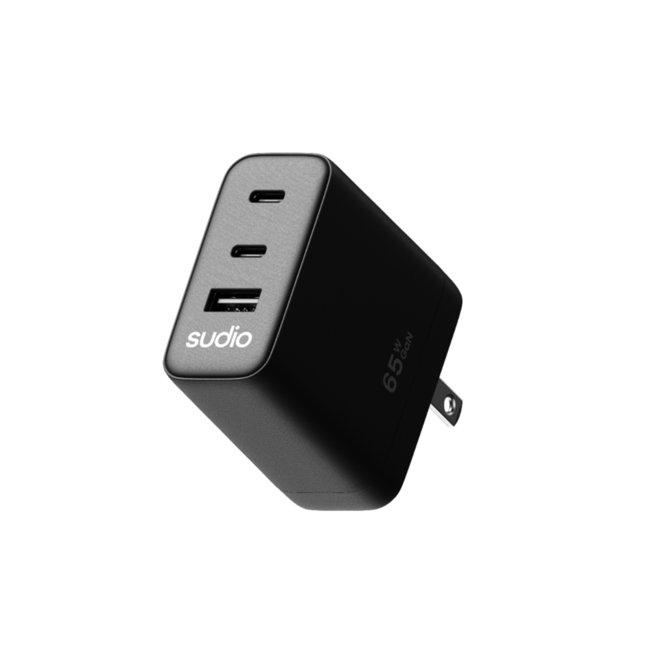 Sudio P3, Power Plug Type A (65W), Black