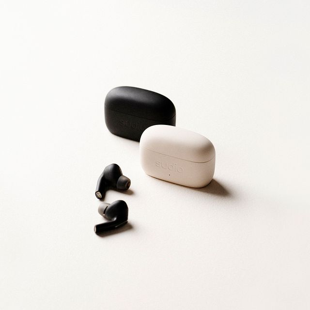 The Classics at Sudio: Sand and Black.⁠⁠#sudio #designingsound #bestofbothworlds #E2Sand #E2Black