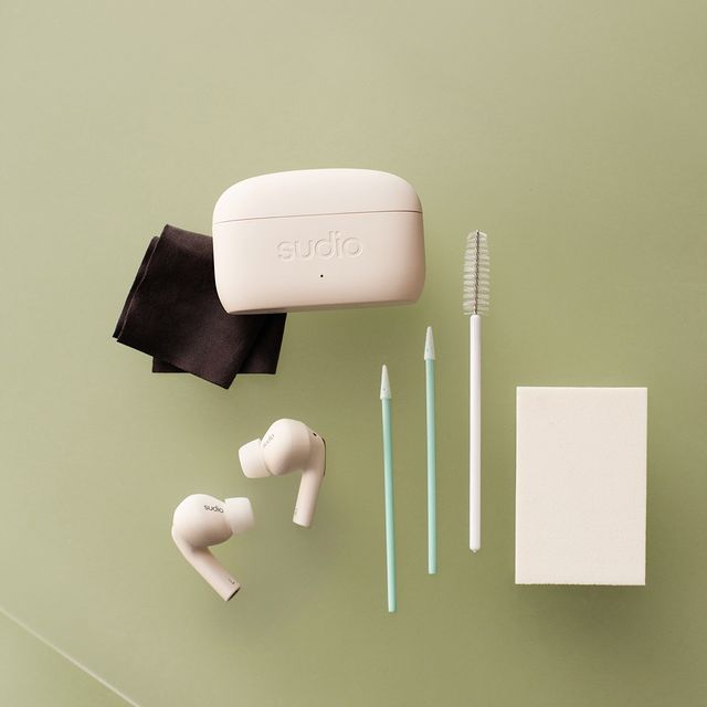 Be as consistent with your skincare routine as your earbud routine. We make it easy for you -- free Care Kit with every pair of buds.⁠⁠#sudio #designingsound #carekit #E2Sand