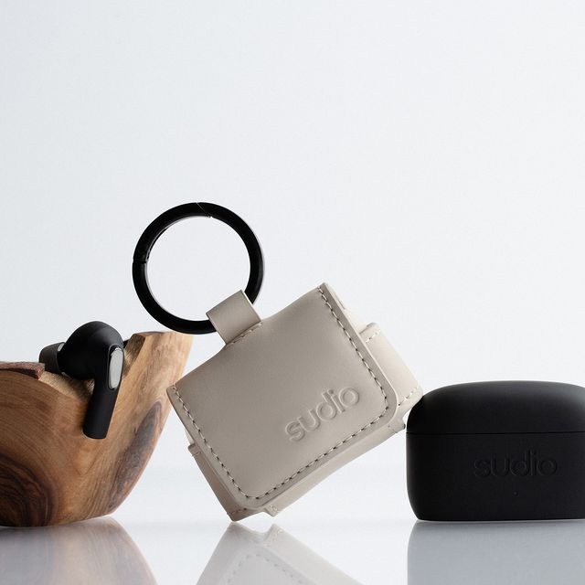 Carry out and carry on with your E2 earbud case.⁠⁠#sudio #designingsound #earbudcase #E2Black