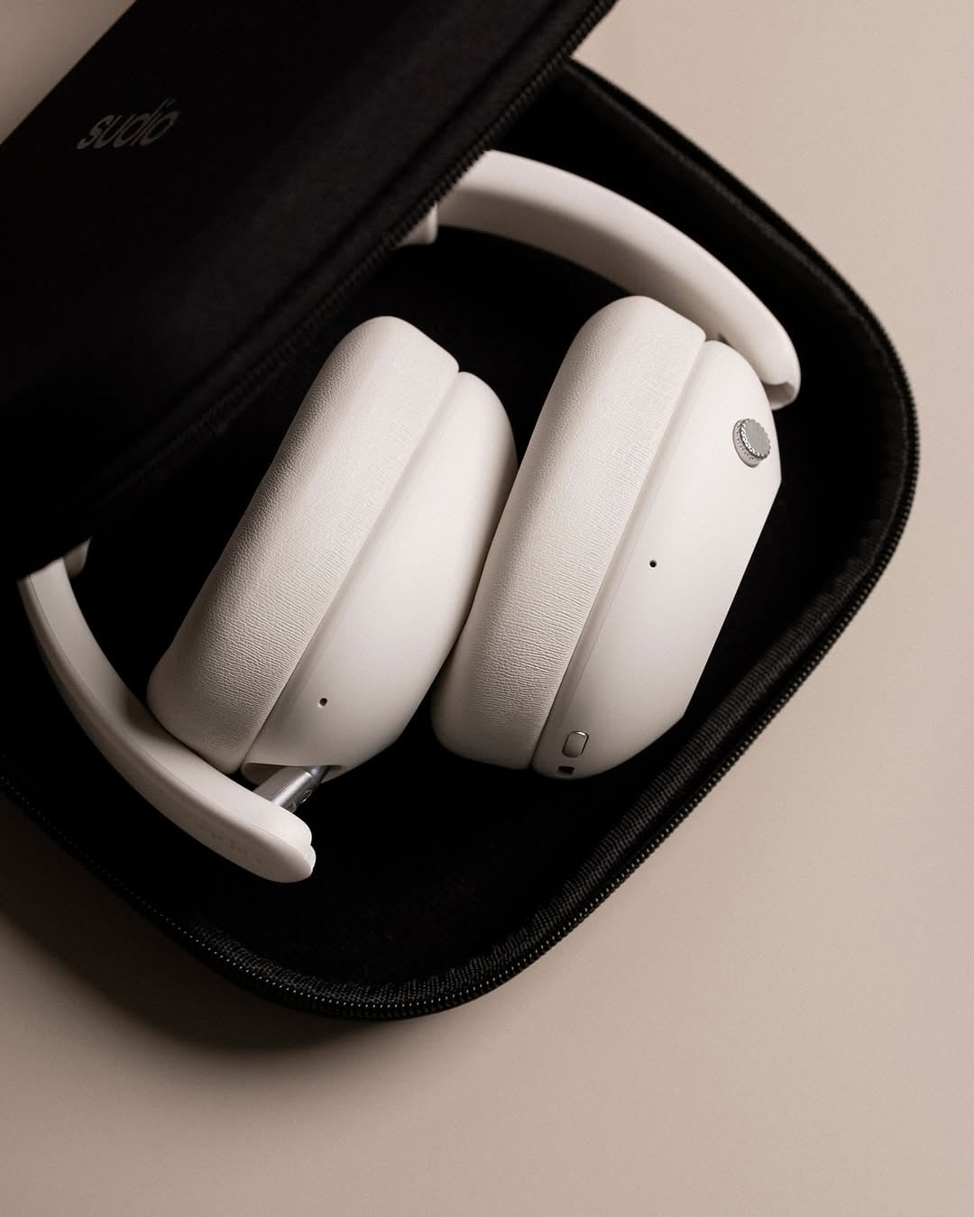 case closed. literally.get your hands on the new k3 pro – foldable, compact, and comfortable. softshell travel case included. #sudio #k3pro #k3promilkywhite  #shapingsound