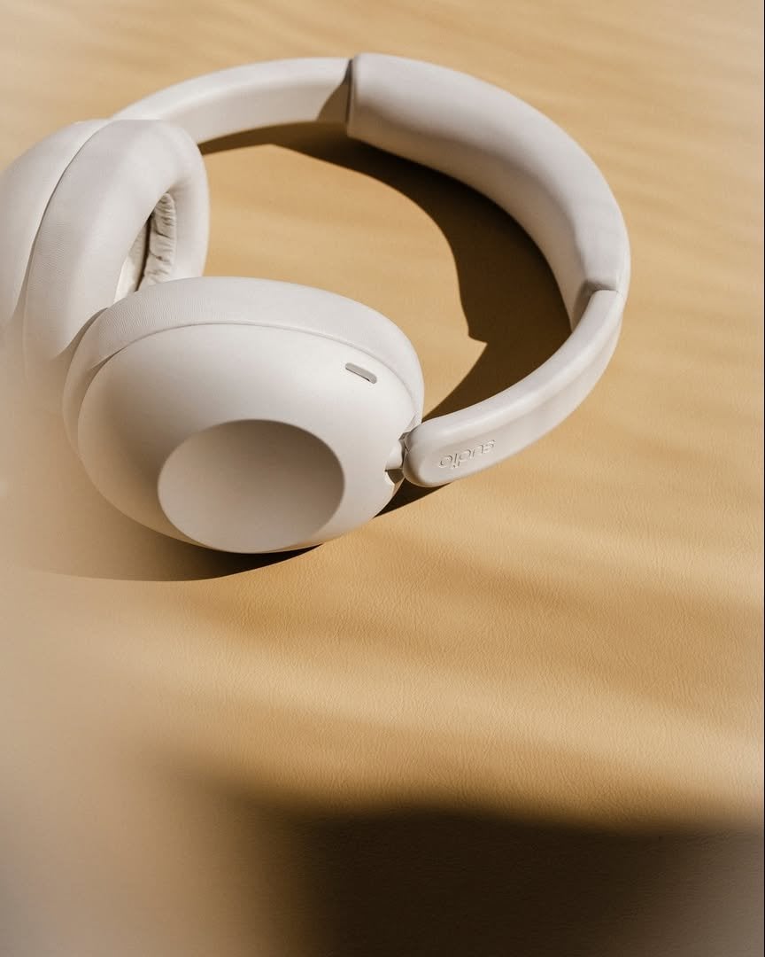 keep your head clear ✨wear the k3 noise cancelling headphones all day, and forget that theyre even on. the k3 in bright white — shop on sudio.com#sudio #designingsound #k3brightwhite