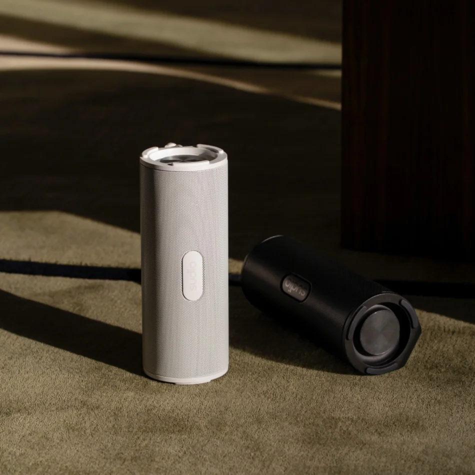 sudio ワイヤレススピーカー グレー おしゃれスピーカー】北欧より、ミニマルでおしゃれBluetooth