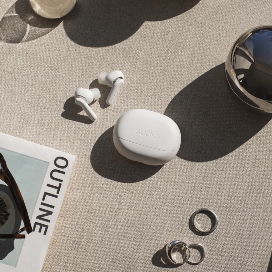 Sudio E4 Pro｜The Modern Hybrid Noise Cancelling Earbuds