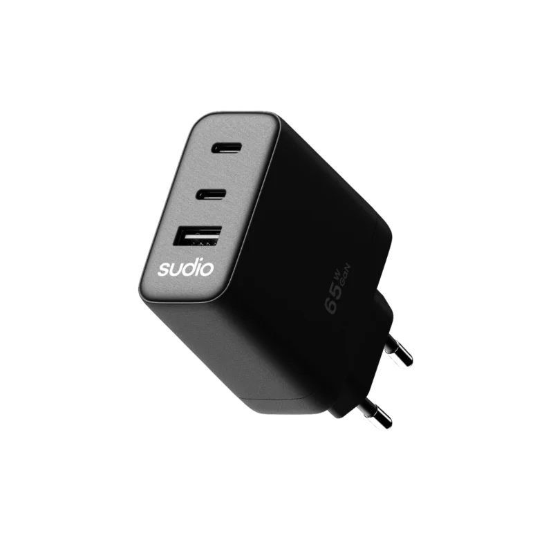 Sudio Power Plug Type C, Black