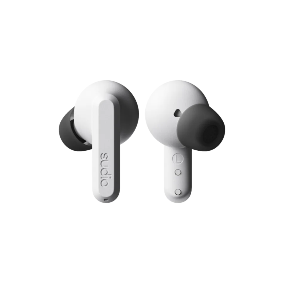 Sudio A3 Pro スモークホワイト｜完全ワイヤレスイヤホン