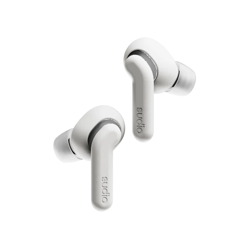 イヤホン Sudio E4 Pro white Sudio E4 Pro｜The Modern Hybrid Noise Cancelling Earbuds