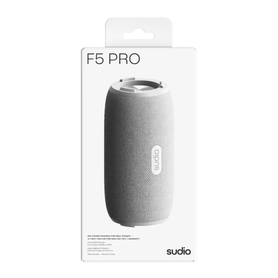 Sudio F5 Pro ホワイト - 空間を主役に変える、パワフルサウンド。