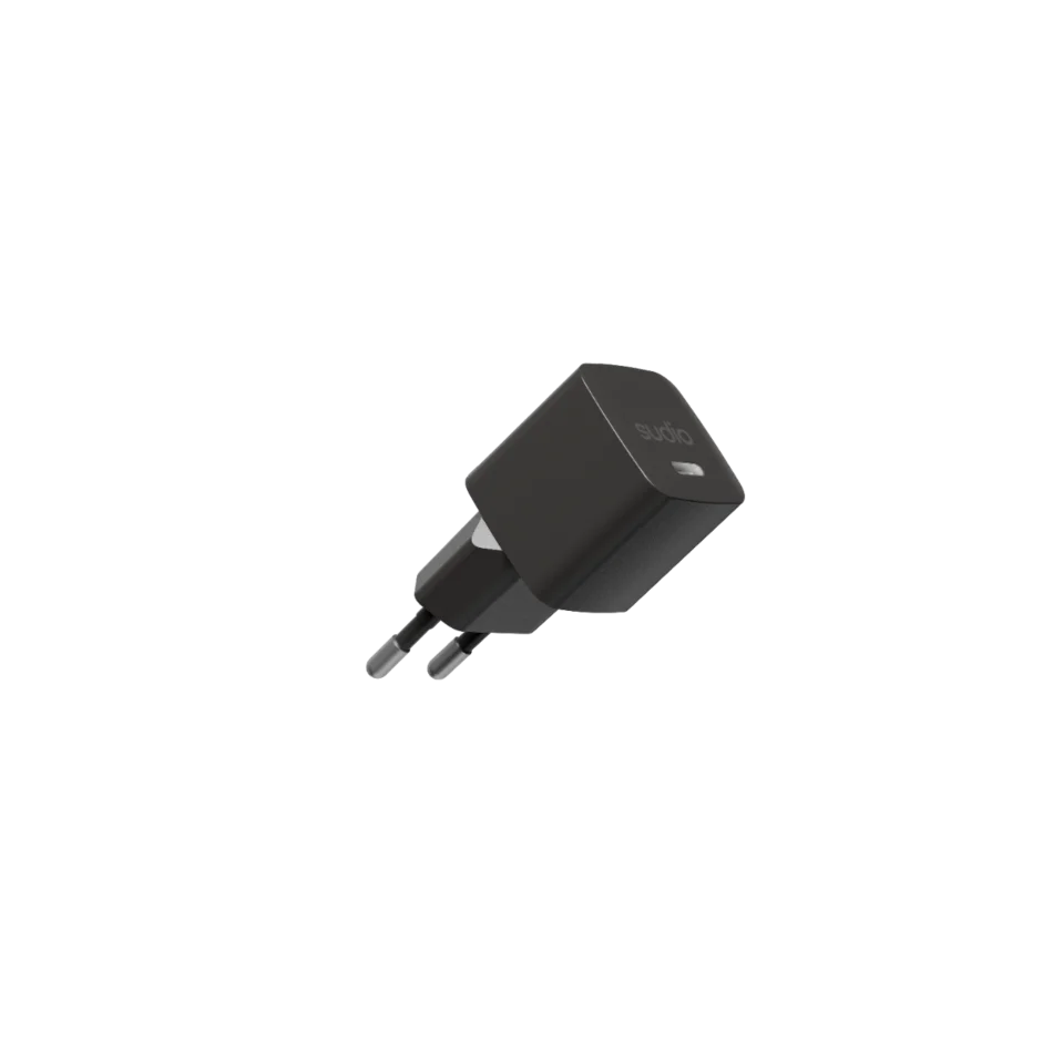 Sudio Power Plug Type C, Black