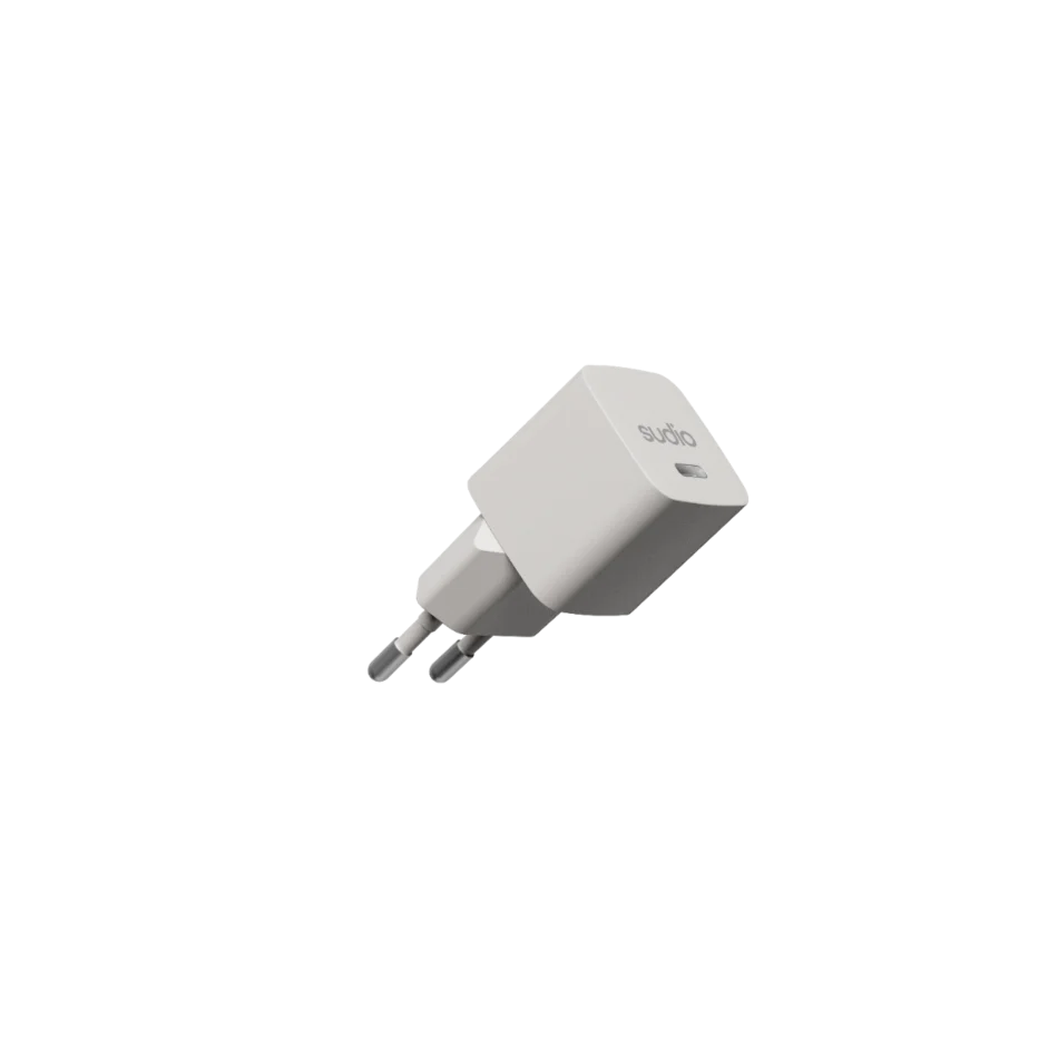 Sudio Power Plug Type C, White