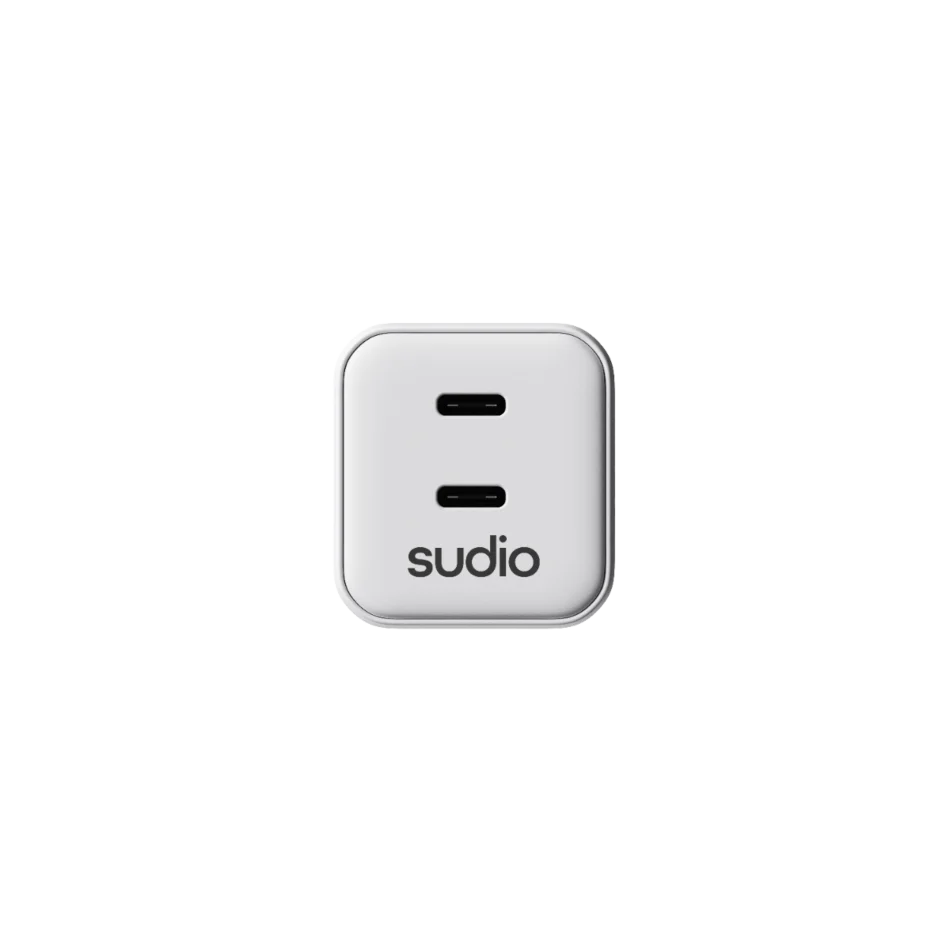 Sudio Power Plug Type C, White