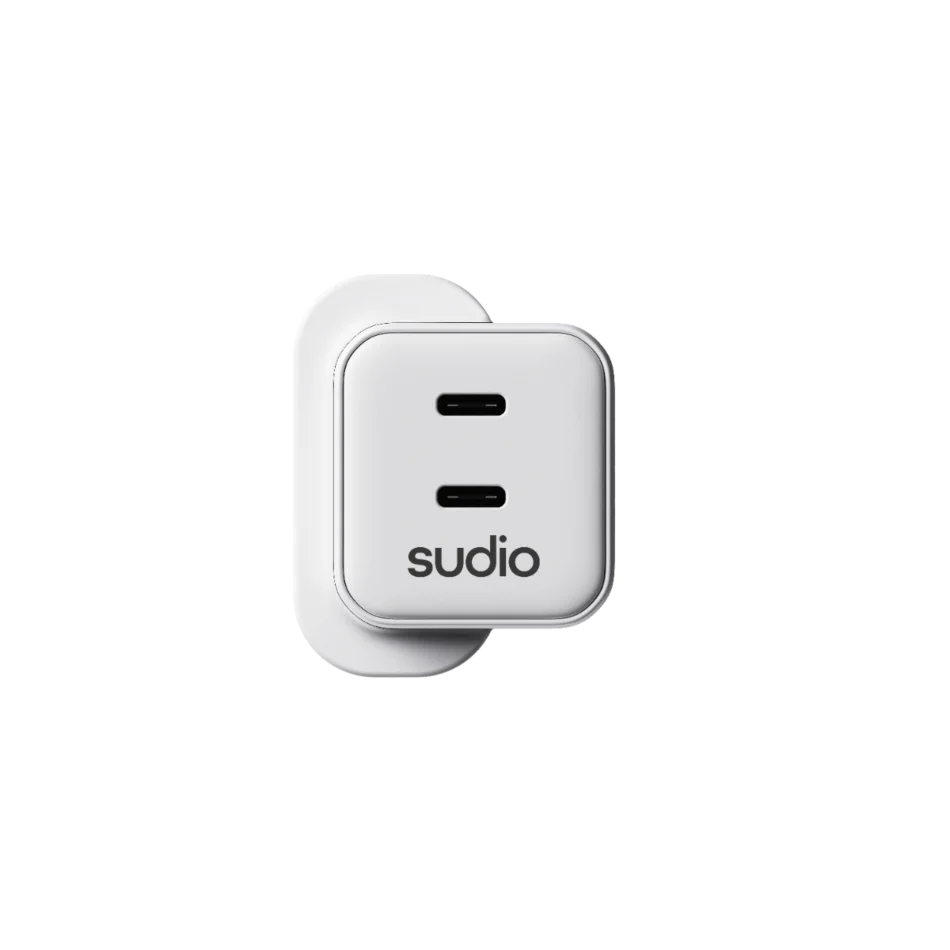 Sudio Power Plug Type BF, White
