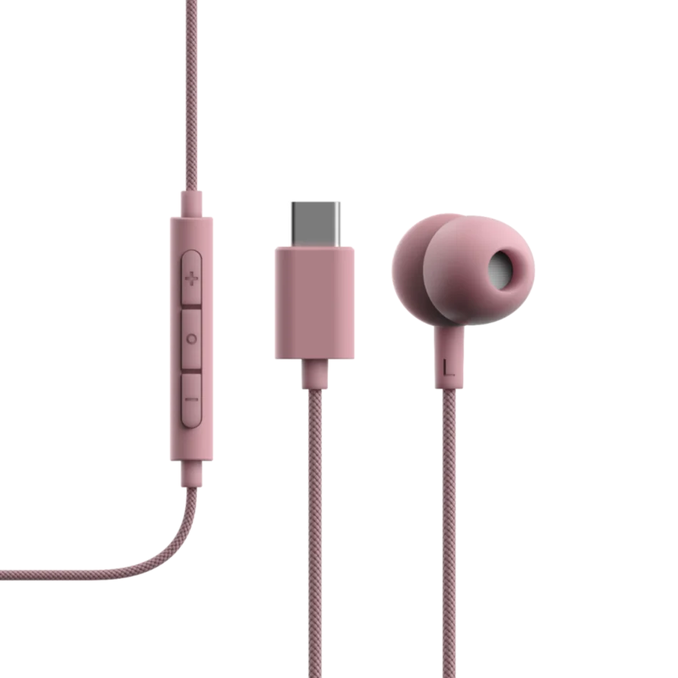 Sudio V3 Dusty Pink - The Essential Wired Earbuds