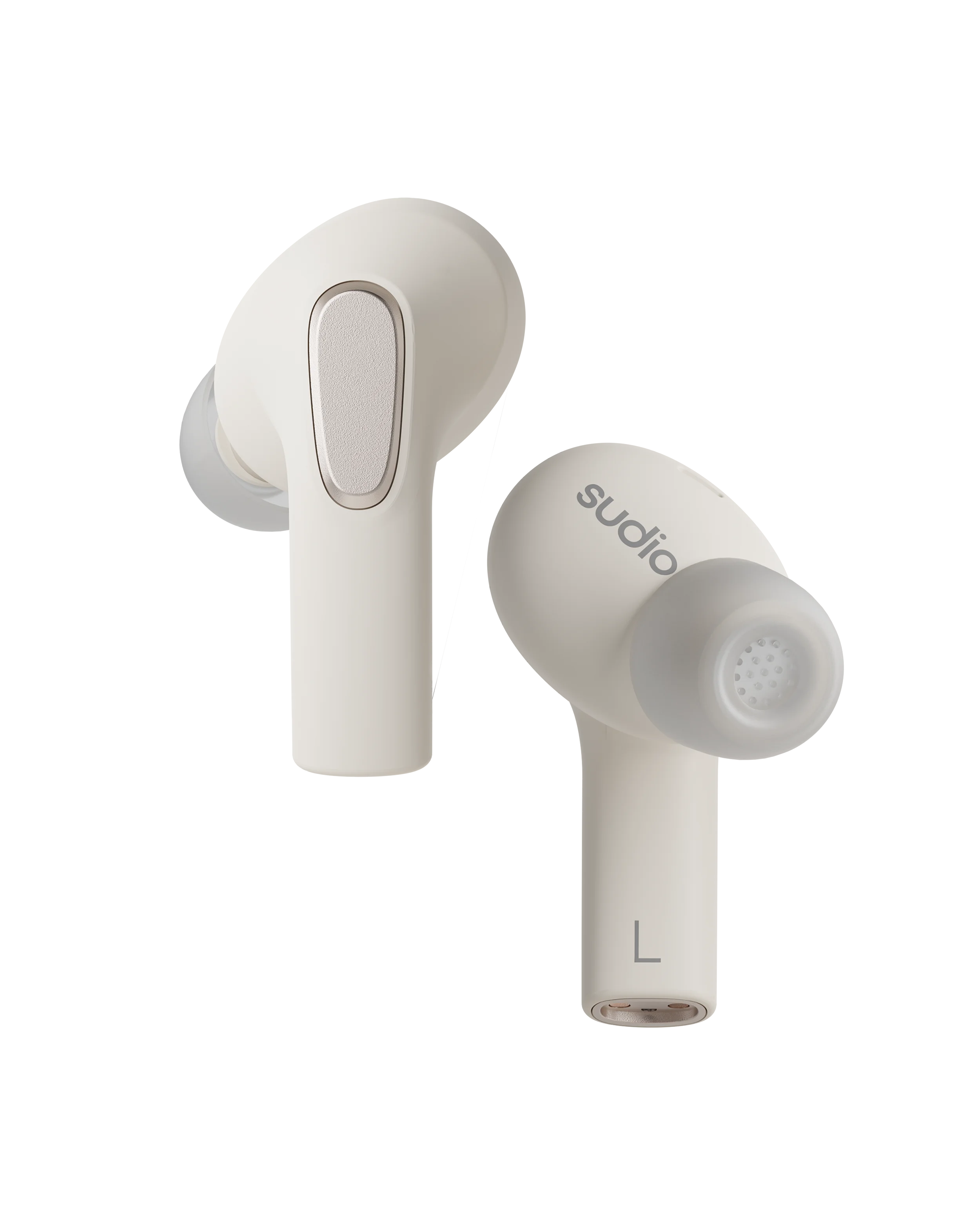 Sudio E3 Cream White true wireless earphones
