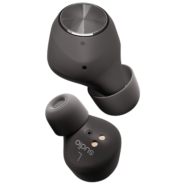 Sudio T2（ティーツー）ブラック | 完全ワイヤレスイヤホン
