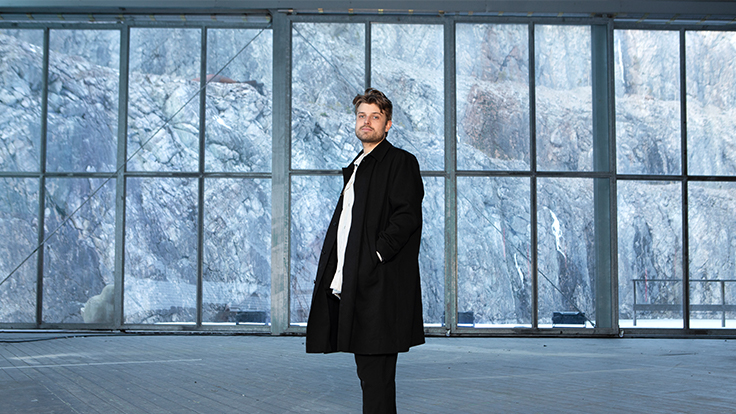 Sandro Cavazza på scenen