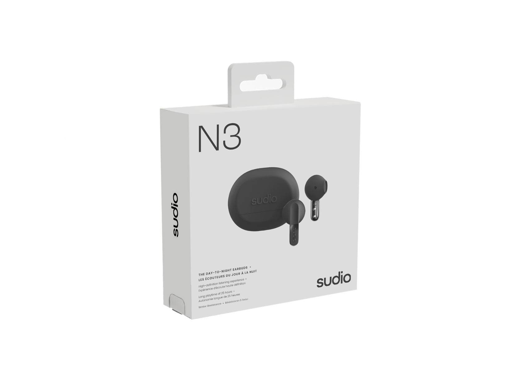 sudio N3 Pro ワイヤレスイヤホン ブラック 国内総代理店】Sudio | N3 Proワイヤレスイヤホン アクティブ