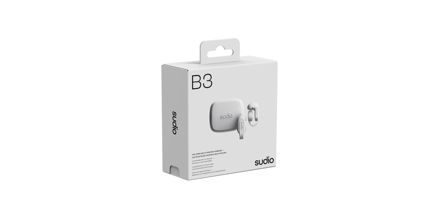 Sudio B3 White package box
