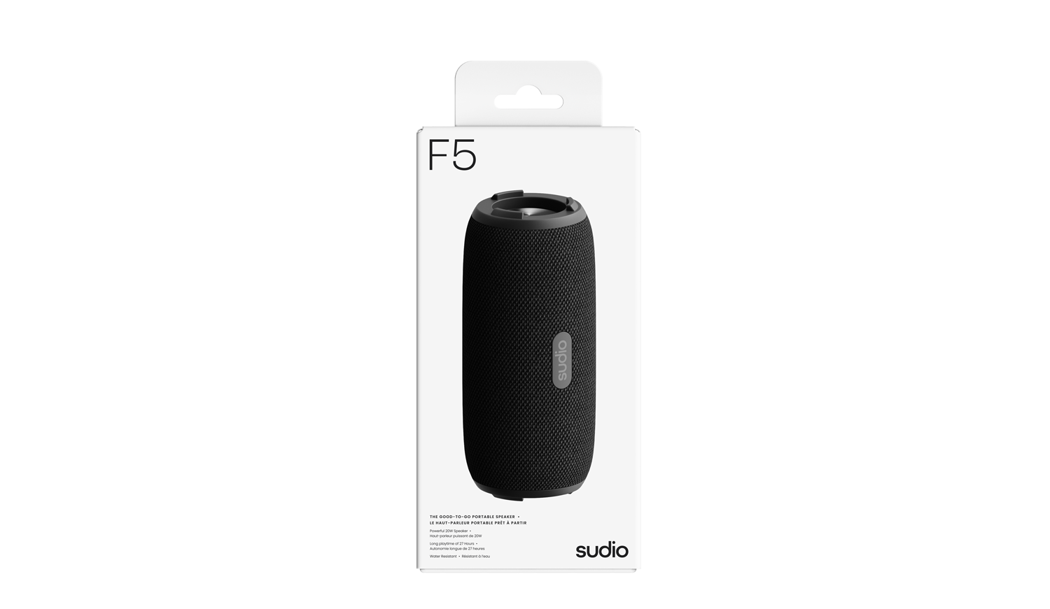 Sudio F5 Pro Black - The Crowd Pleasing Portable Speaker